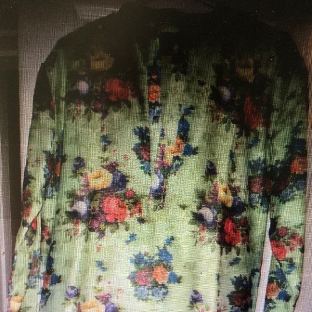 Floral Long Sleeve Shirt